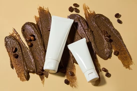 Yaratıcı fotoğraf kahve bileşeni üretimi peeling