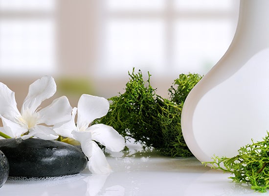 Güzellik Ürünü Konteynerde Beyaz Beyaz